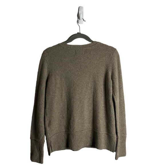 Cynthia Rowley Women's Tan V-Neck Knit Sweater - Picture 7 of 7